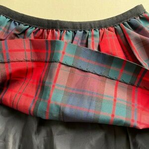 Polo Ralph Lauren Girls Christmas Holiday Tartan Plaid Red Skirt in 2T